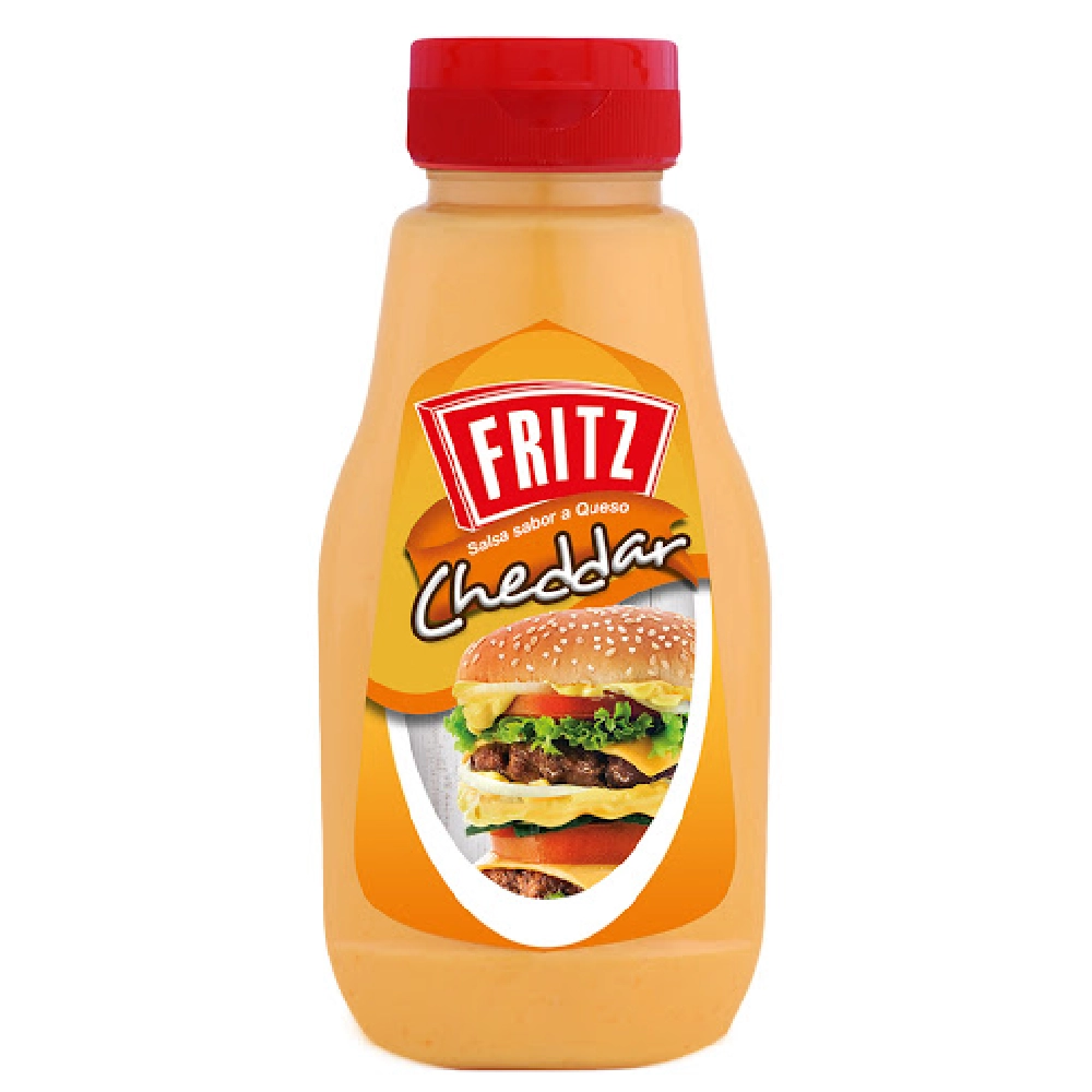 SALSA SABOR A QUESO CHEDDAR FRITZ 240 GR