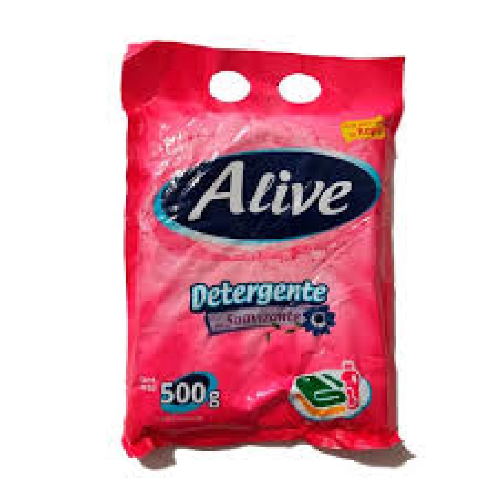 ALIVE DETERGENTE CON SUAVIZANTE 500 GR
